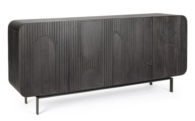 Credenze>Bizzotto CREDENZA 4 ANTE IN LEGNO - ORISSA