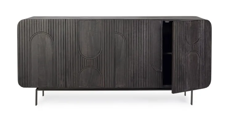 Credenze>Bizzotto CREDENZA 4 ANTE IN LEGNO - ORISSA