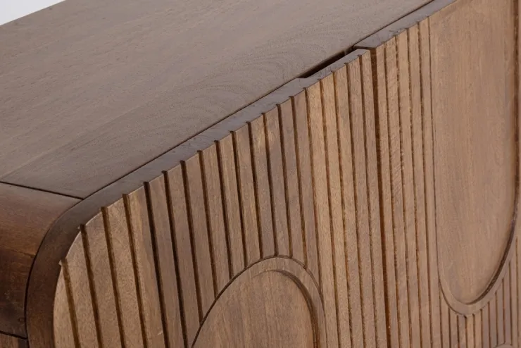 Credenze>Bizzotto CREDENZA 4 ANTE IN LEGNO - ORISSA