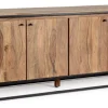 Credenze>Bizzotto CREDENZA 4 ANTE IN LEGNO SHEESHAM - NARTAN
