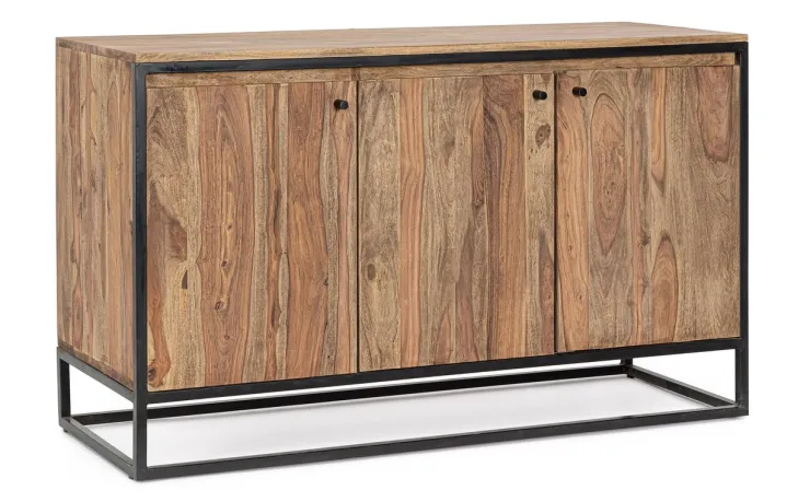 Credenze>Bizzotto CREDENZA 3 ANTE IN LEGNO SHEESHAM - NARTAN