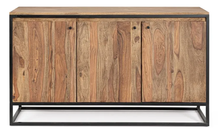 Credenze>Bizzotto CREDENZA 3 ANTE IN LEGNO SHEESHAM - NARTAN