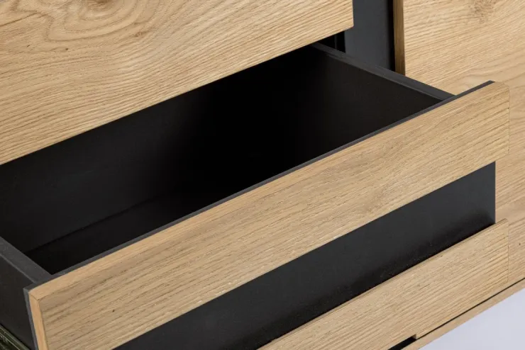 Credenze>Bizzotto CREDENZA 3 CASSETTI IN LEGNO - STANWOOD