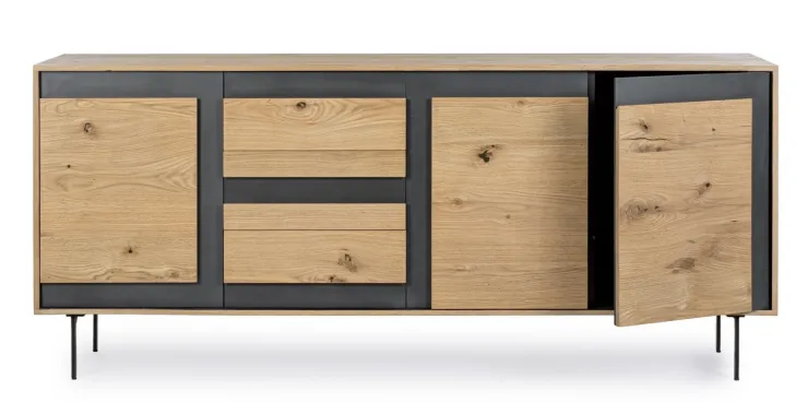 Credenze>Bizzotto CREDENZA 3 CASSETTI IN LEGNO - STANWOOD