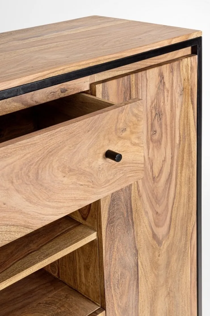 Credenze>Bizzotto CREDENZA ALTA IN LEGNO SHEESHAM - NARTAN