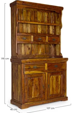 Credenze>Bizzotto CREDENZA BUFFET IN LEGNO - CHATEAUX