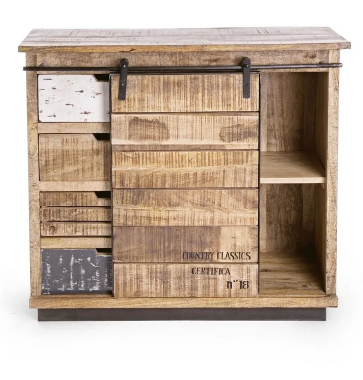 Credenze>Bizzotto CREDENZA IN LEGNO 1 ANTA - TUDOR