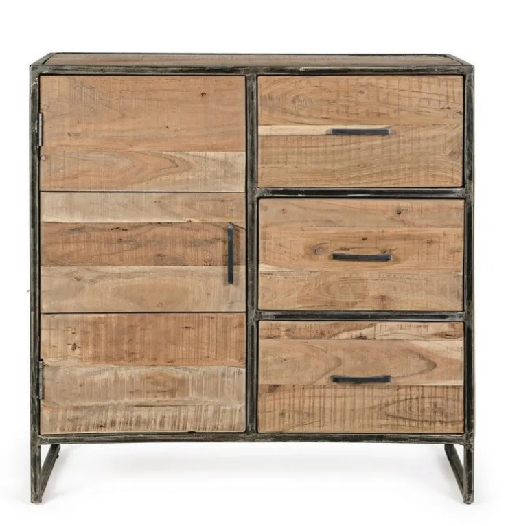 Credenze>Bizzotto CREDENZA IN LEGNO 1 ANTA - ELMER