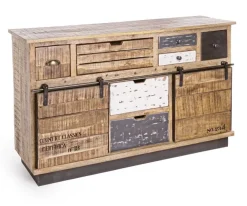 Credenze>Bizzotto CREDENZA IN LEGNO 2 ANTE - TUDOR