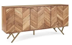 Credenze>Bizzotto CREDENZA IN LEGNO 3 ANTE - RAIDA