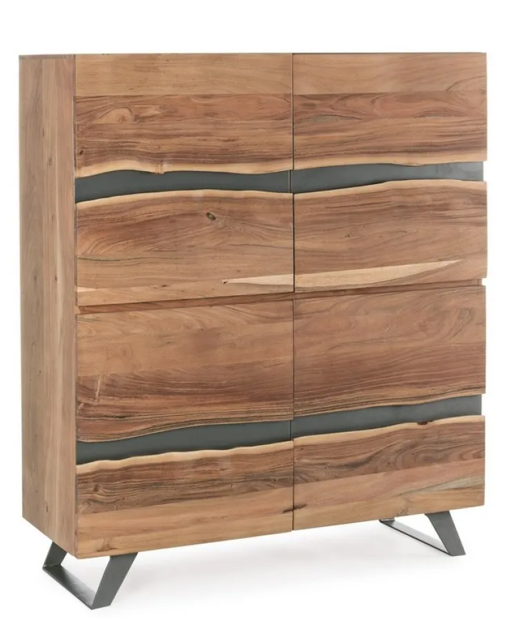 Credenze>Bizzotto CREDENZA IN LEGNO 2 ANTE - ARON