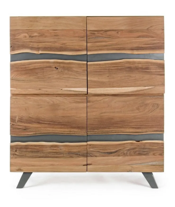 Credenze>Bizzotto CREDENZA IN LEGNO 2 ANTE - ARON