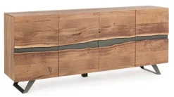 Credenze>Bizzotto CREDENZA IN LEGNO 4 ANTE - ARON