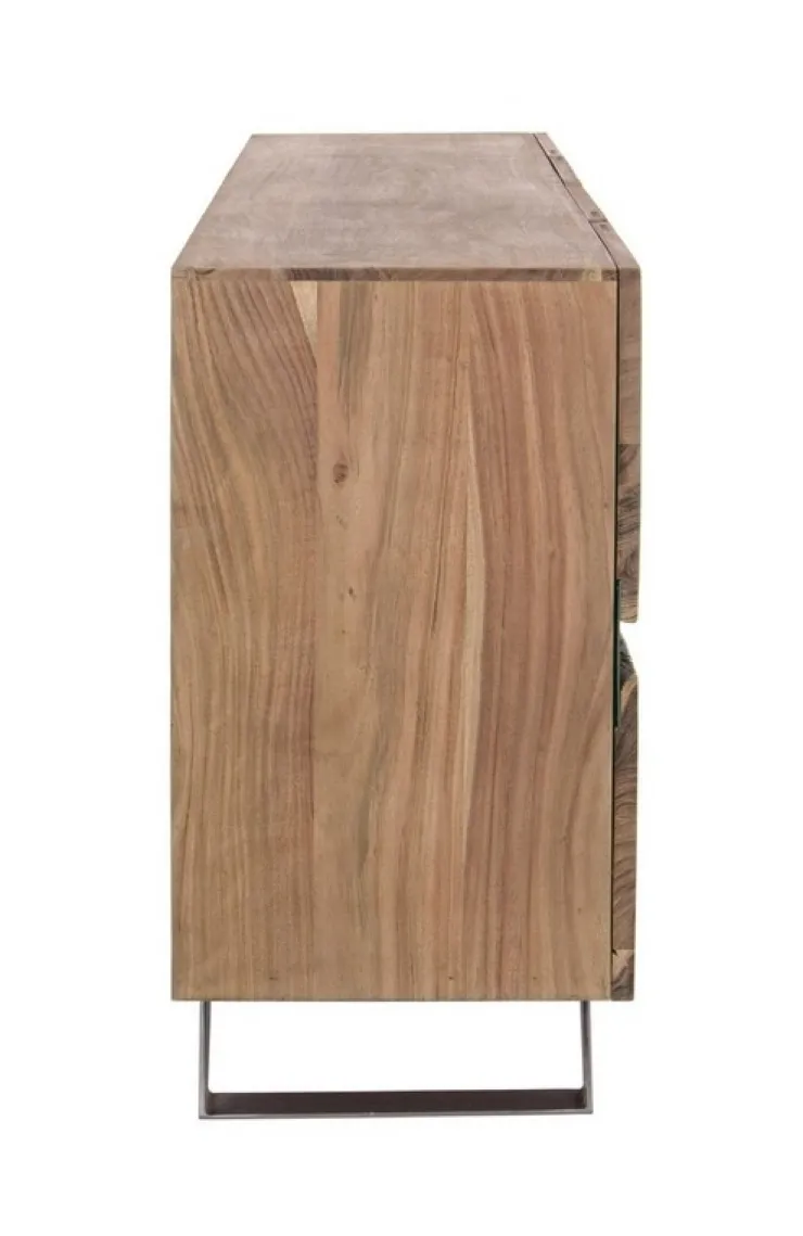 Credenze>Bizzotto CREDENZA IN LEGNO 4 ANTE - ARON