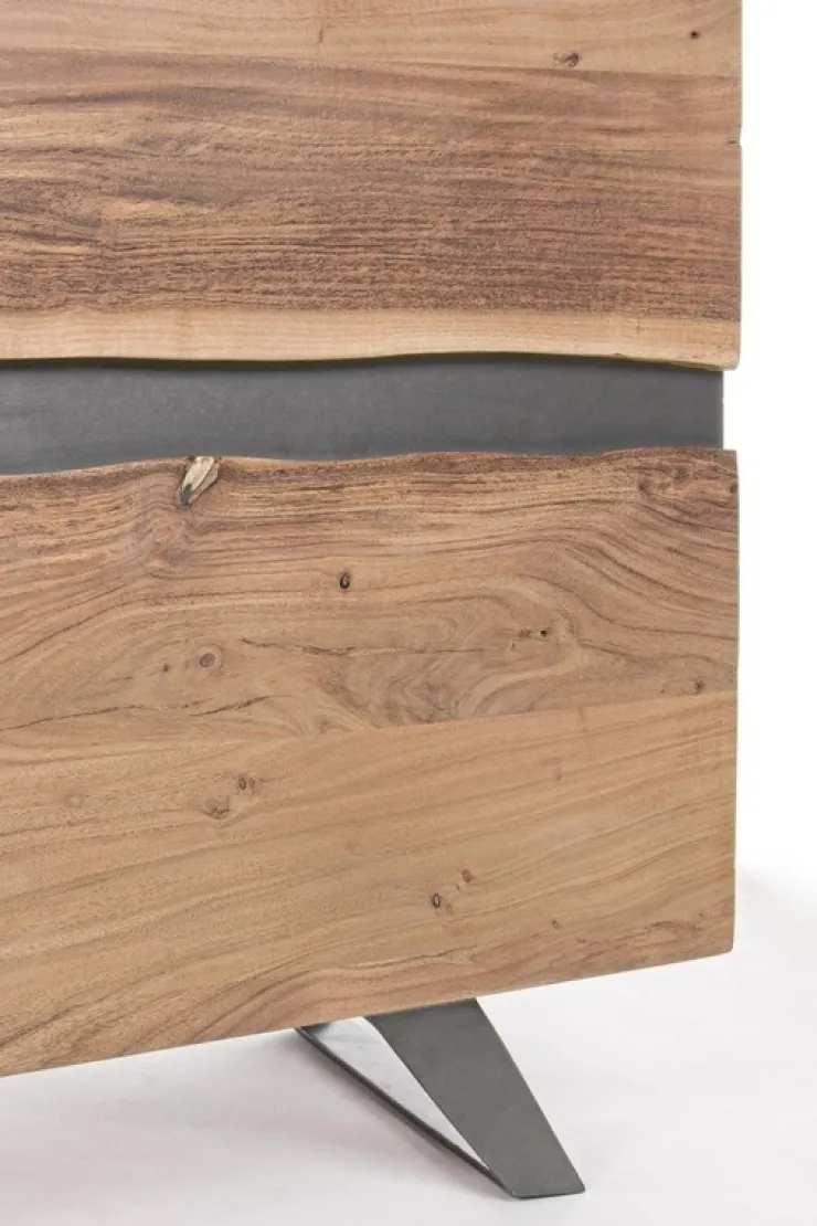 Credenze>Bizzotto CREDENZA IN LEGNO 4 ANTE - ARON