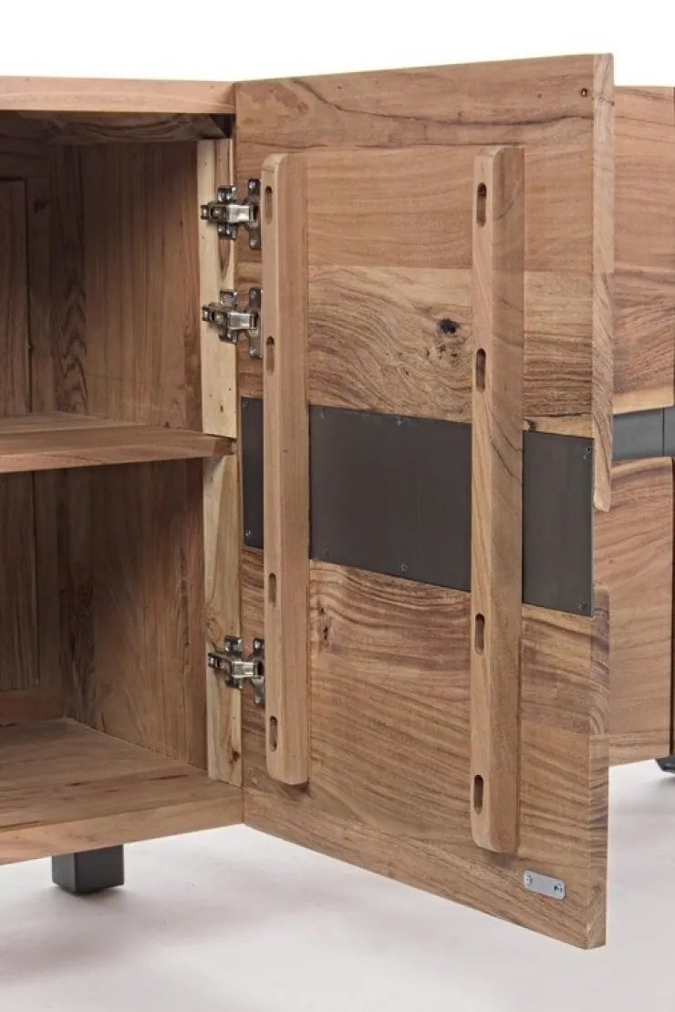 Credenze>Bizzotto CREDENZA IN LEGNO 4 ANTE - ARON