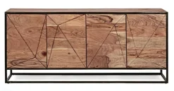 Credenze>Bizzotto CREDENZA IN LEGNO 4 ANTE - EGON