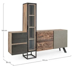 Credenze>Bizzotto CREDENZA IN LEGNO - MANCHESTER