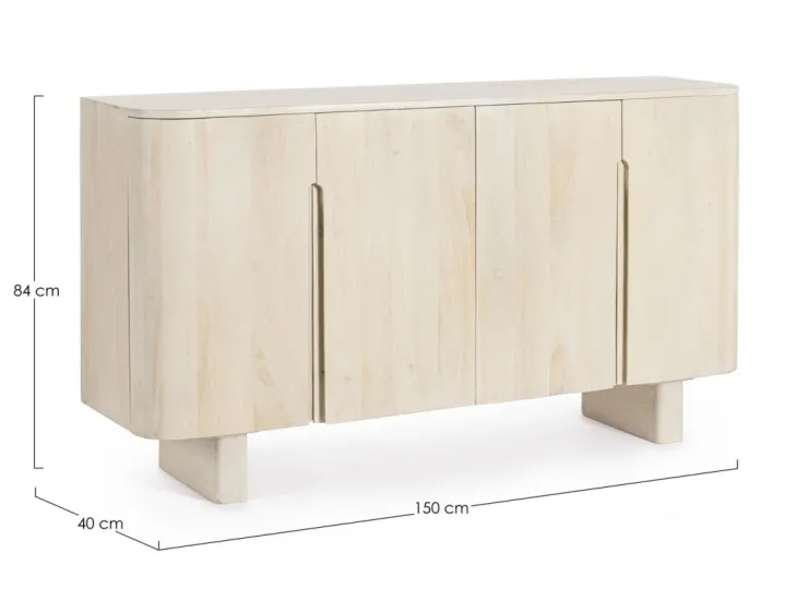Credenze>Bizzotto CREDENZA IN LEGNO - SERAPIS
