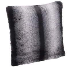 Cuscini>Bizzotto CUSCINO ABBEY NERO-GRIGIO 45X45