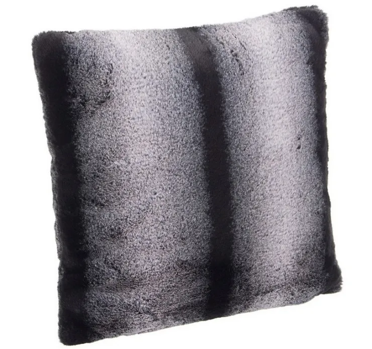 Cuscini>Bizzotto CUSCINO ABBEY NERO-GRIGIO 45X45