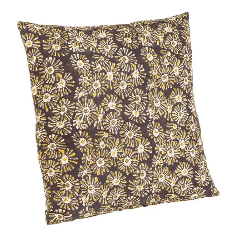 Cuscini>Bizzotto CUSCINO CALAIS NERO C-MARGHERITA 45X45