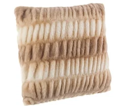 Cuscini>Bizzotto CUSCINO SHIRRING MARRONE-CREMA 45X45