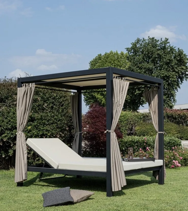 Daybed>Bizzotto DAYBED IN ALLUMINIO ANTRACITE - DREAM