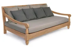 Daybed>Bizzotto DAYBED IN TEAK SFODERABILE - BALI FSC