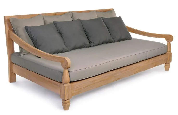 Daybed>Bizzotto DAYBED IN TEAK SFODERABILE - BALI FSC