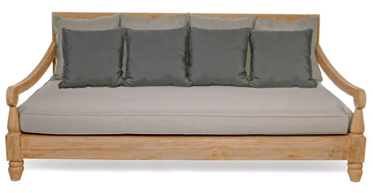 Daybed>Bizzotto DAYBED IN TEAK SFODERABILE - BALI FSC