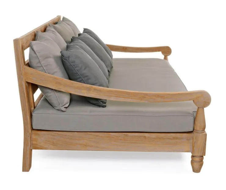 Daybed>Bizzotto DAYBED IN TEAK SFODERABILE - BALI FSC