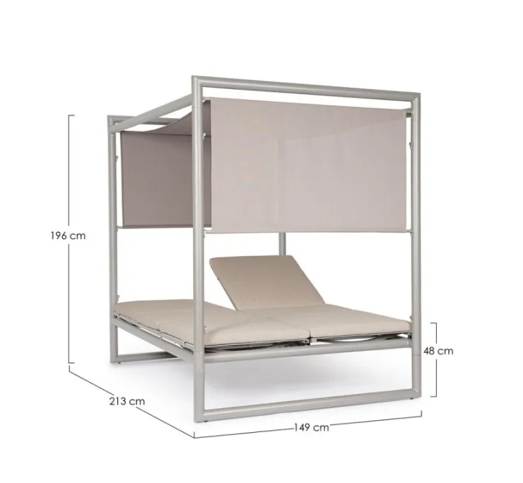 Daybed>Bizzotto DAYBED KONNOR RASTIN