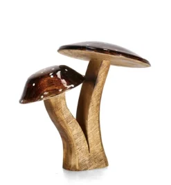 Oggettistica>Bizzotto DECOR FUNGO 2F JASPER STAND MARRONE-NAT