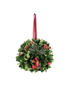 Oggettistica>Bizzotto DECOR SFERICA ANTEA VERDE C-BACCHE D12