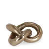 Oggettistica>Bizzotto DECORAZIONE ANELLO SAGAR ORO H6,5
