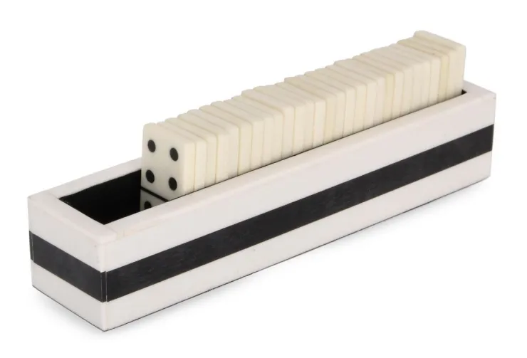 Oggettistica>Bizzotto DECORAZIONE DOMINO FORTUNE BIAN 20,5X4,5
