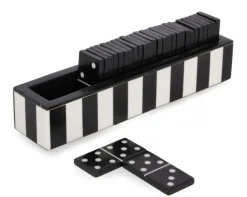 Oggettistica>Bizzotto DECORAZIONE DOMINO FORTUNE NERO 20,5X4,5