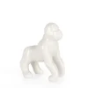 Oggettistica>Bizzotto DECORAZIONE GORILLA MOWGLI BIANCO H14