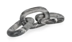 Oggettistica>Bizzotto DECORAZIONE KANDY CATENA 3A MARMO GRIGIO