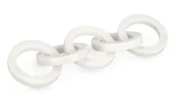Oggettistica>Bizzotto DECORAZIONE KANDY CATENA 5A MARMO BIANCO