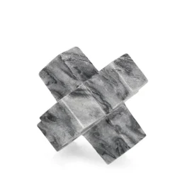 Oggettistica>Bizzotto DECORAZIONE KANDY CROCE MARMO GRIGIO