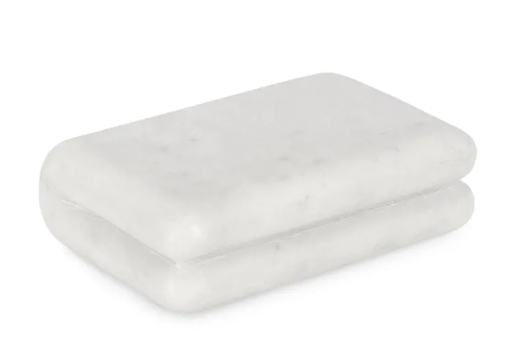 Oggettistica>Bizzotto DECORAZIONE KANDY MARMO BIANCO 18X12,5