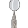 Oggettistica>Bizzotto DECORAZIONE LENTE ADVENTURE ARGENTO H24