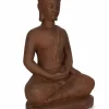 Oggettistica>Bizzotto DECORAZIONE MEILI BUDDHA SEDUT RUSTY H75