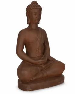 Oggettistica>Bizzotto DECORAZIONE MEILI BUDDHA SEDUT RUSTY H75