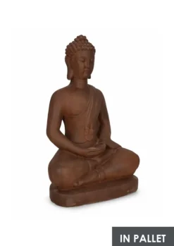 Oggettistica>Bizzotto DECORAZIONE MEILI BUDDHA SEDUT RUSTY H75