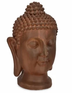 Oggettistica>Bizzotto DECORAZIONE MEILI TESTA BUDDHA RUSTY H59