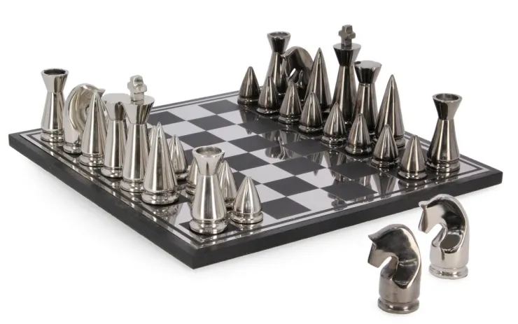 Oggettistica>Bizzotto DECORAZIONE SCACCHI FORTUNE 33X33