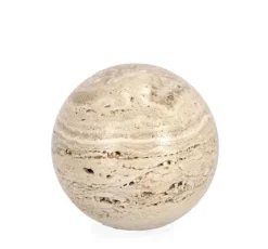 Oggettistica>Bizzotto DECORAZIONE TIKAR SFERA MARMO BEIGE D7